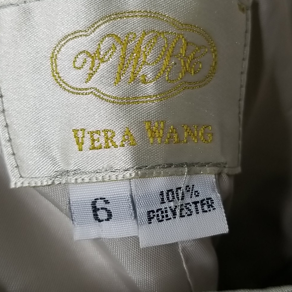 Vera Wang Sage A-Line Empire Dress Size 6 - Picture 8 of 8